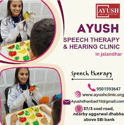 Speech therapy in jalandhar